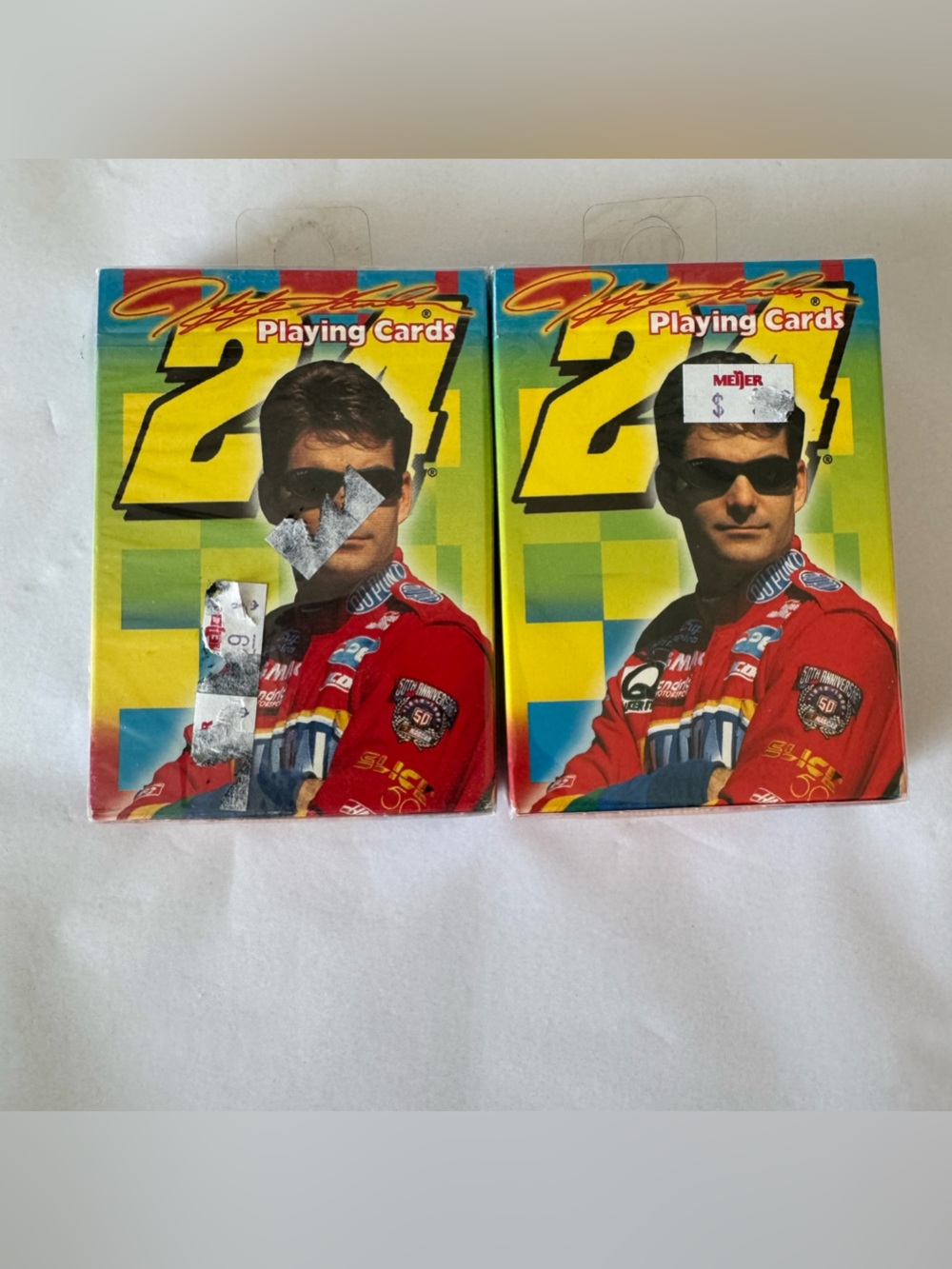 New! 2 DALE EARNHARDT #24 Vintage Playing Cards - Nascar Racing